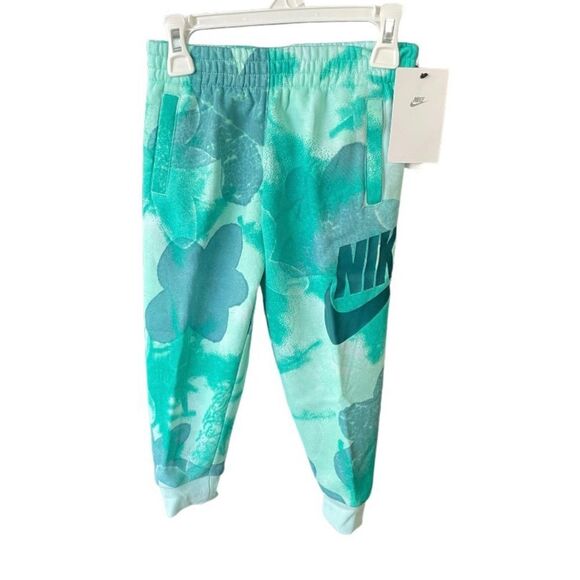Nike Little Girls' Sci-Dye Club Fleece Joggers size 4 kids new - Picture 1 of 5